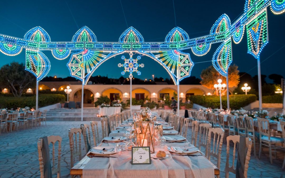 Augustus Resort: matrimonio nella Piazza delle Luminarie