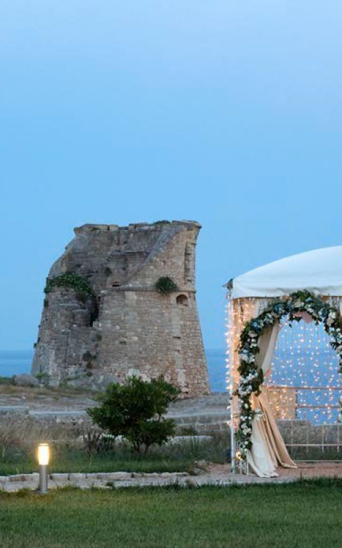 eventi puglia matrimonio sul mare gazebo